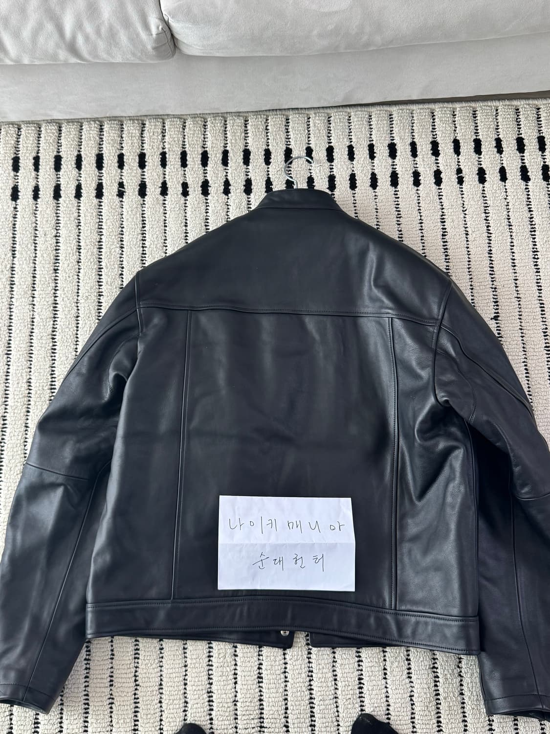 [XXL] 스투시 카페레이서 레더자켓 상품이미지2