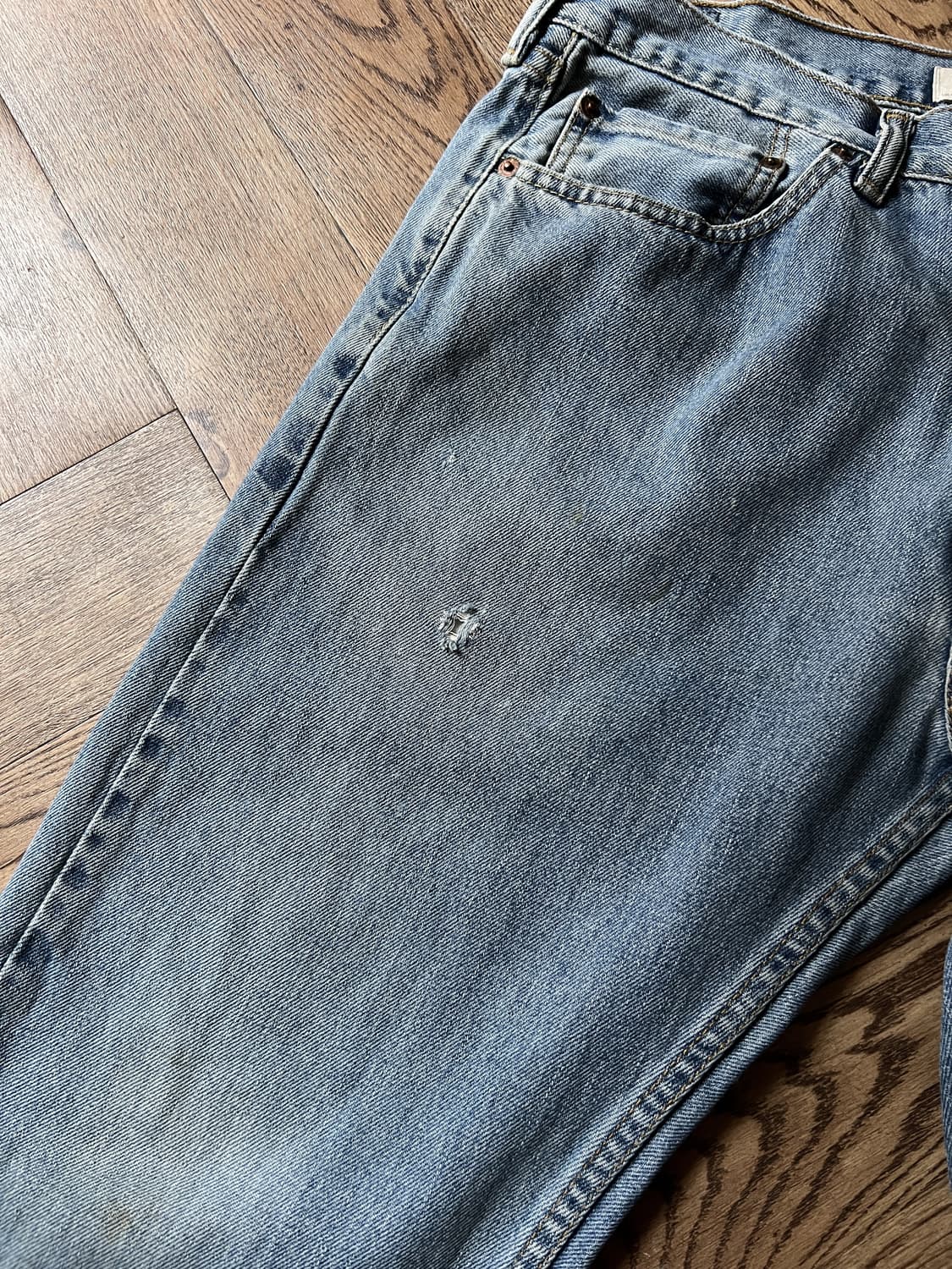 [35]리바이스 505 멕시코제 빈티지 워싱 데님 팬츠 상품이미지4