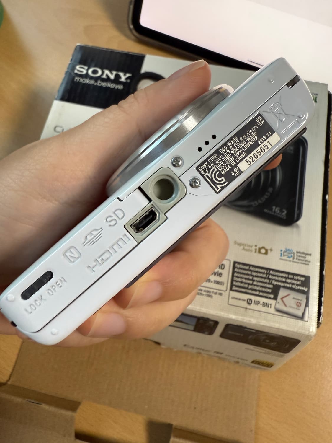 소니 사이버샷 cyber-shot dsc WX80 상품이미지6