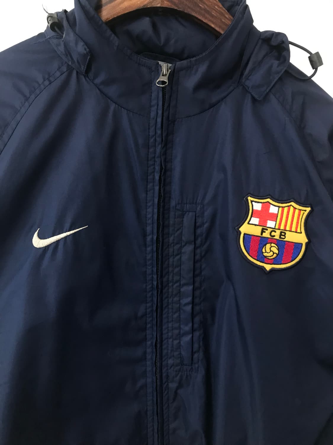 나이키 바르셀로나 네이비 바람막이 자켓  상품이미지3