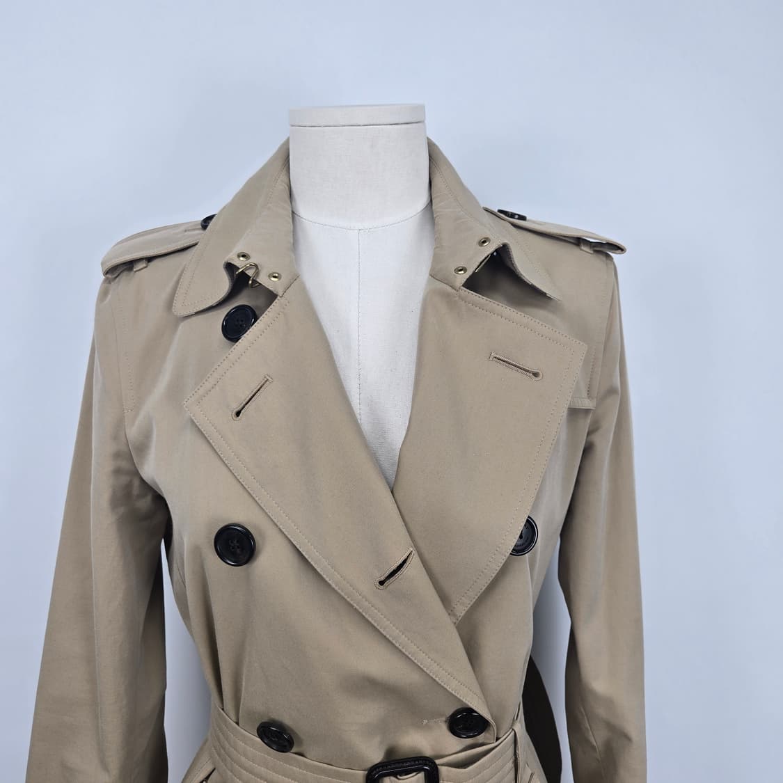 0941. 버버리켄싱턴 미드 링스 베이지 트렌치 코트170/80A 상품이미지10