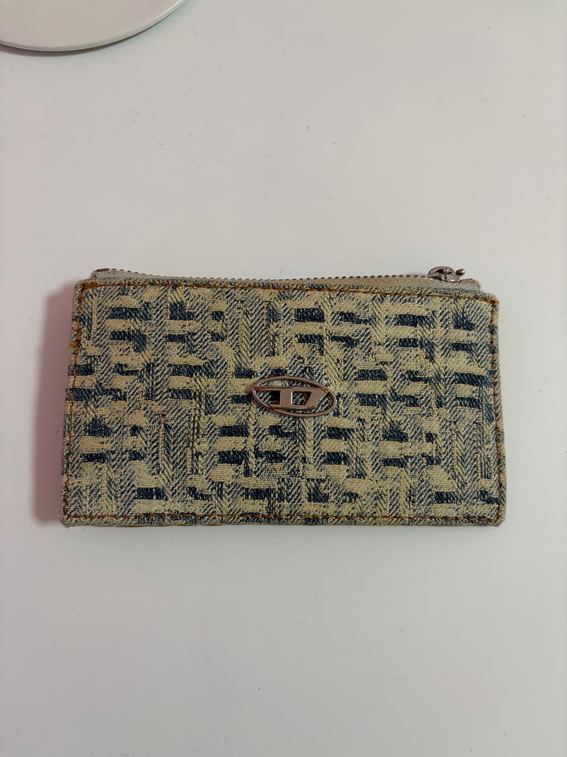 디젤 파울리나 블루 데님라이트 카드지갑 상품이미지2