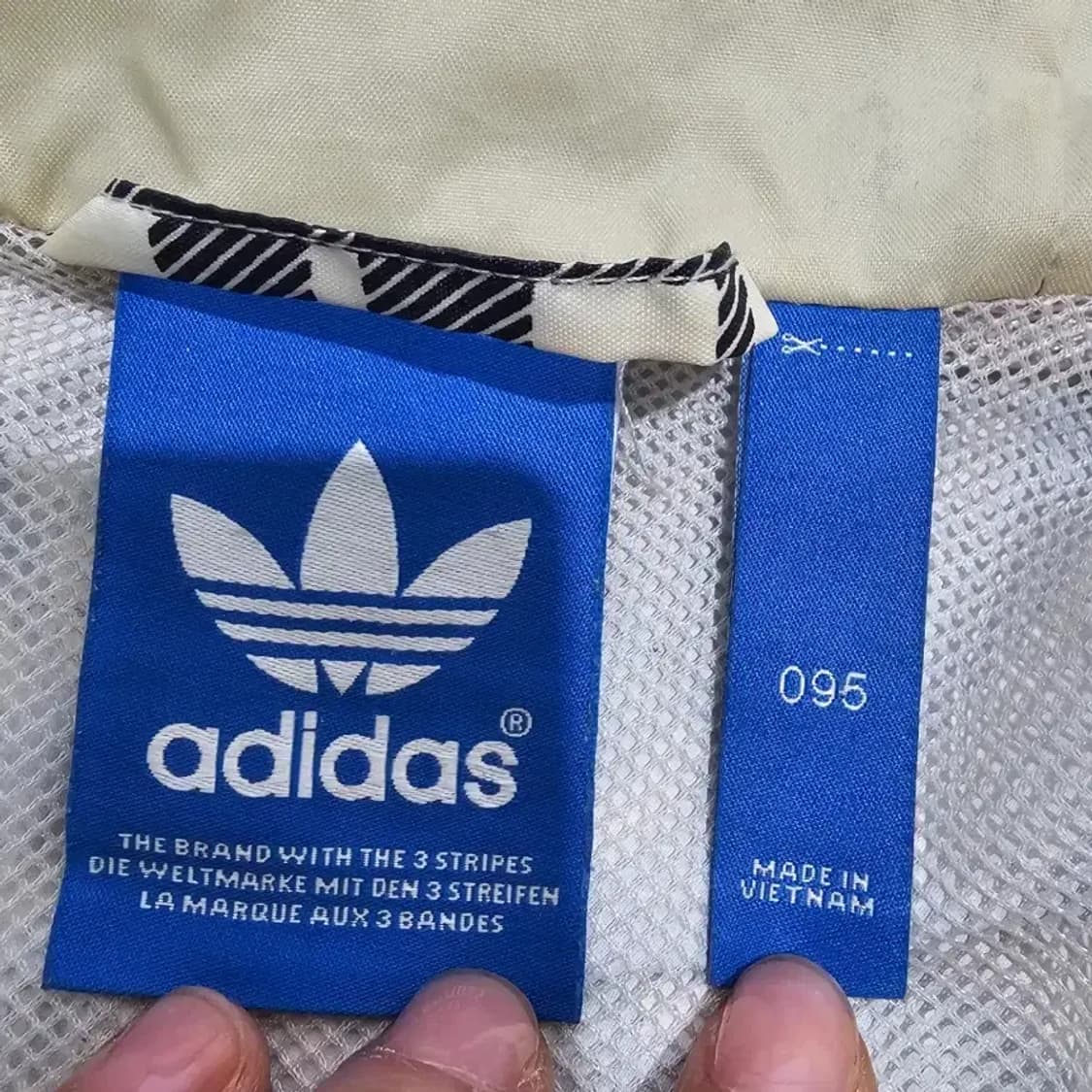 아디다스 리얼마드리드 체크 바람막이 95 상품이미지7