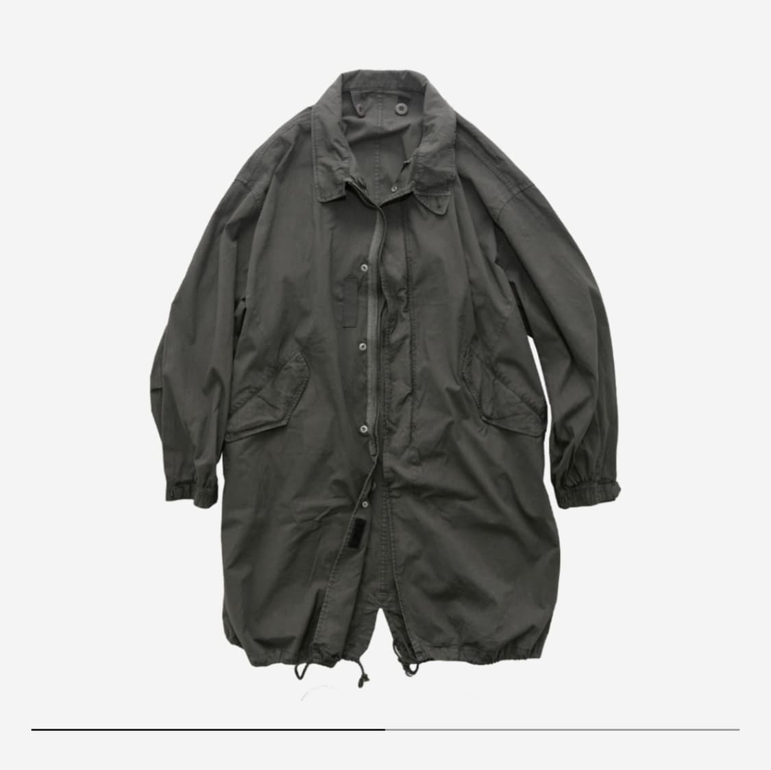 폴리테루 델 파카 세이지 그레이 상품이미지1