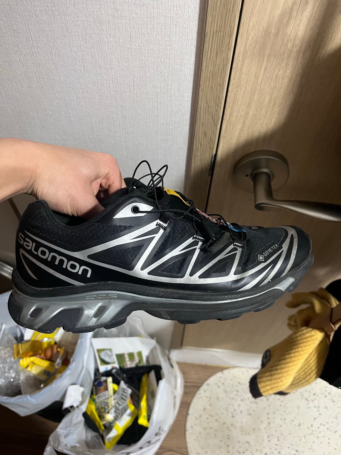 살로몬 XT-6 고어텍스 블랙 실버 255 상품이미지3