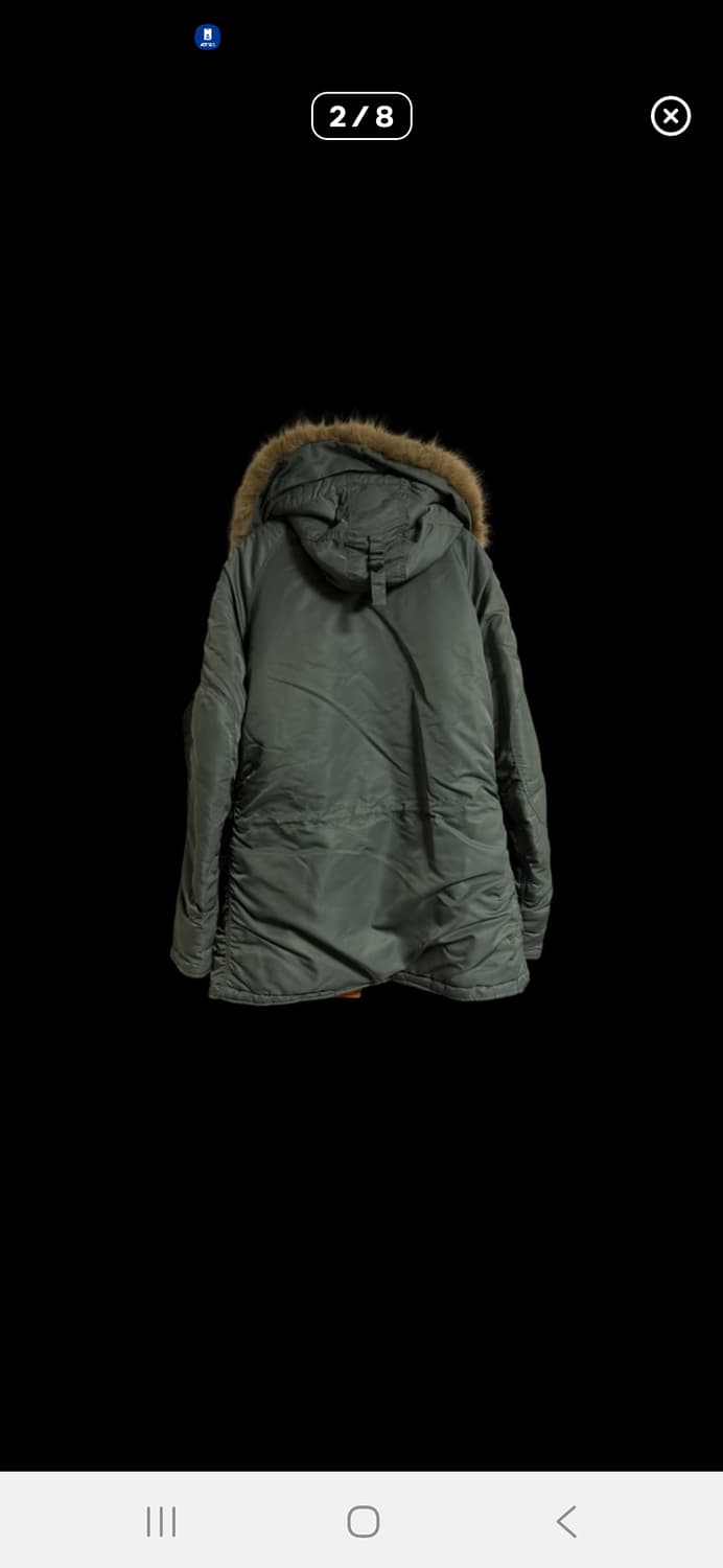 L)알파 N3b 파카 상품이미지2