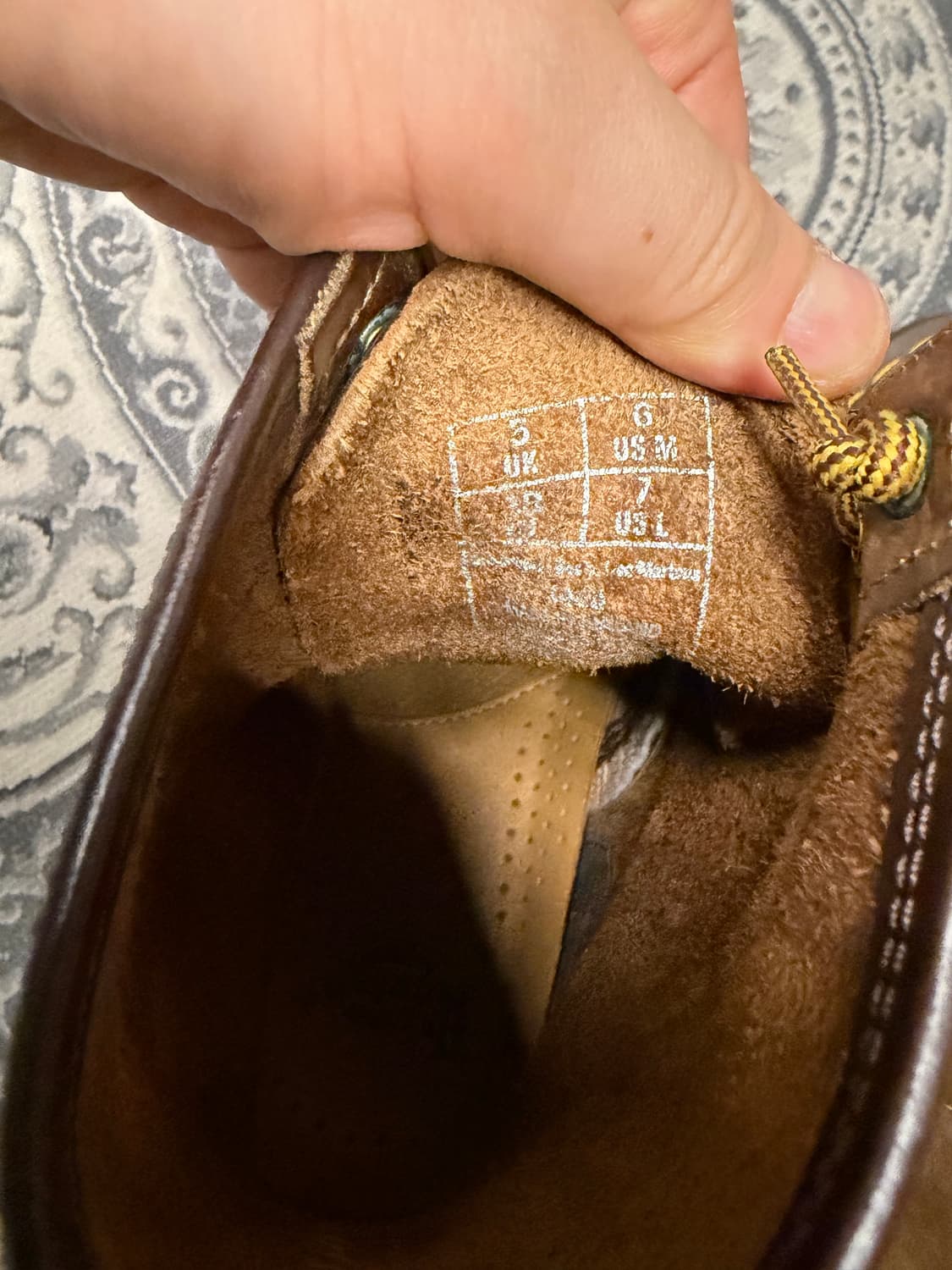 닥터마틴 8홀 다크브라운 워커 상품이미지5