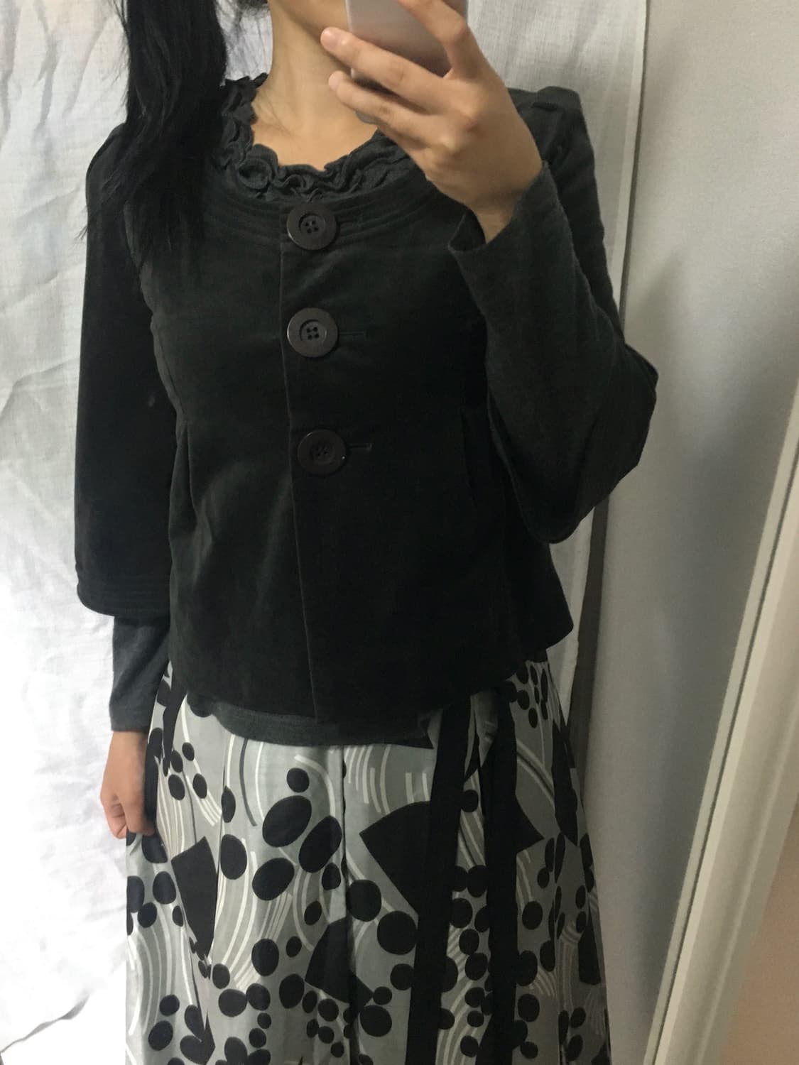 button suede jacket 상품이미지4