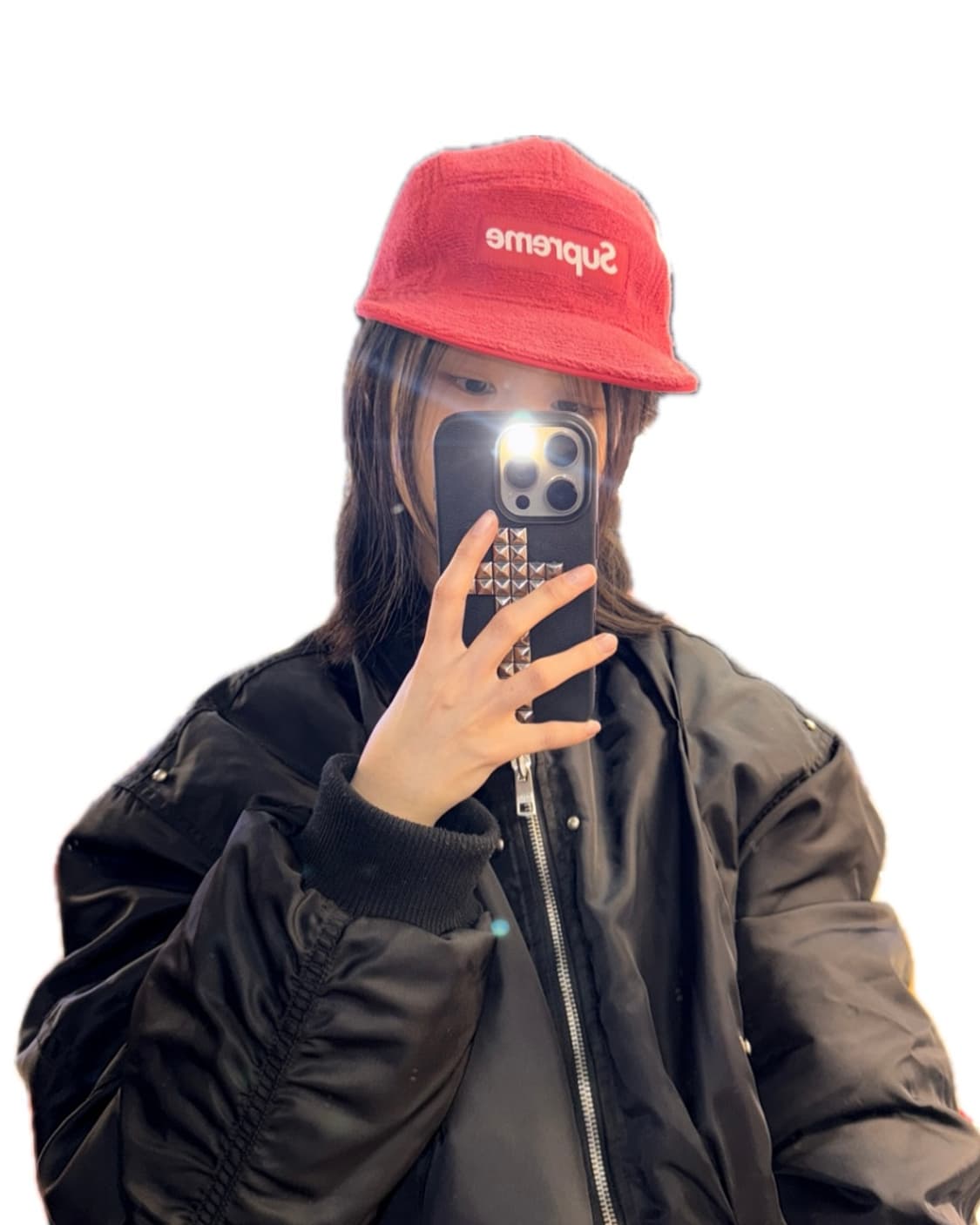 슈프림 리버시블 테리 캠프캡 레드 - 25SS 상품이미지3