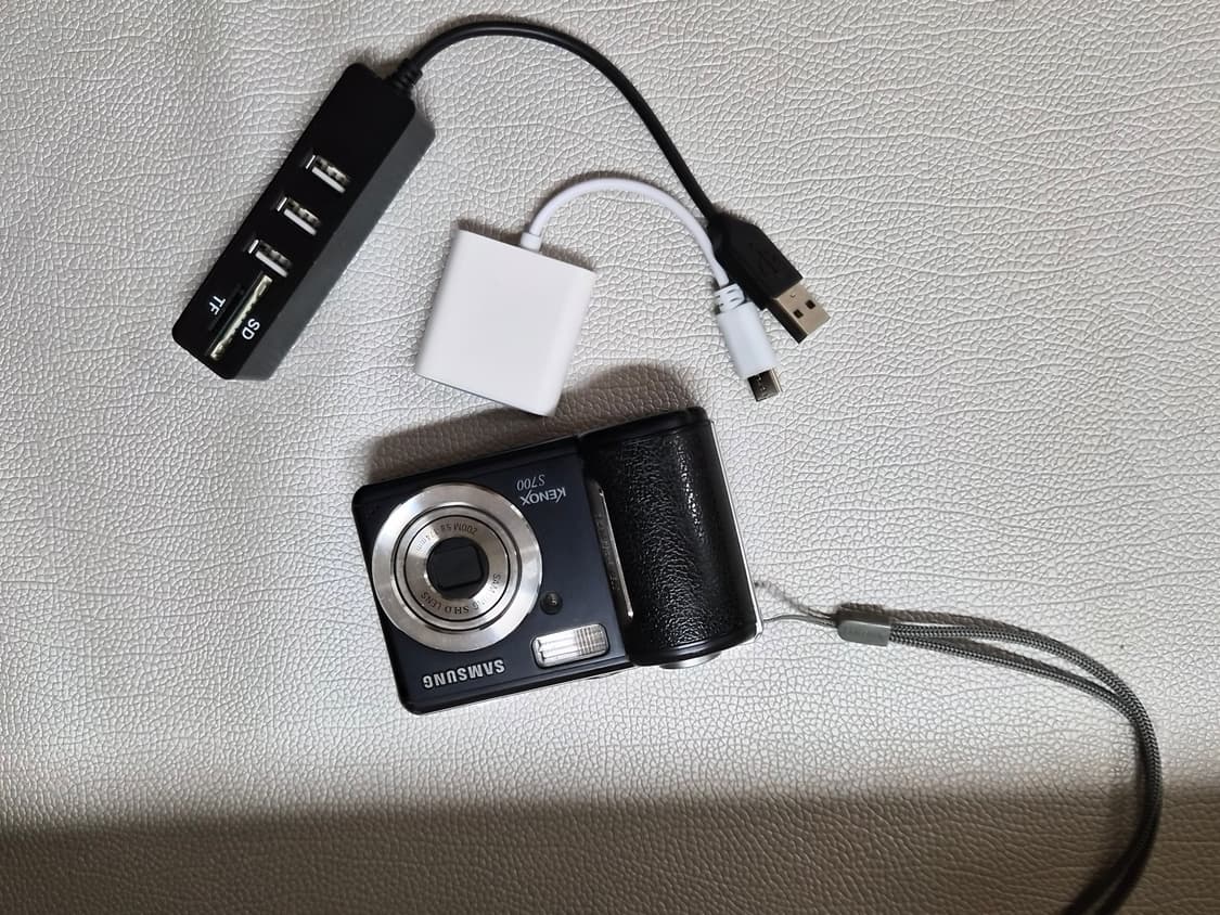 삼성 케녹스 S700 빈티지 디카(작례)+ SD카드 3장 +  상품이미지4