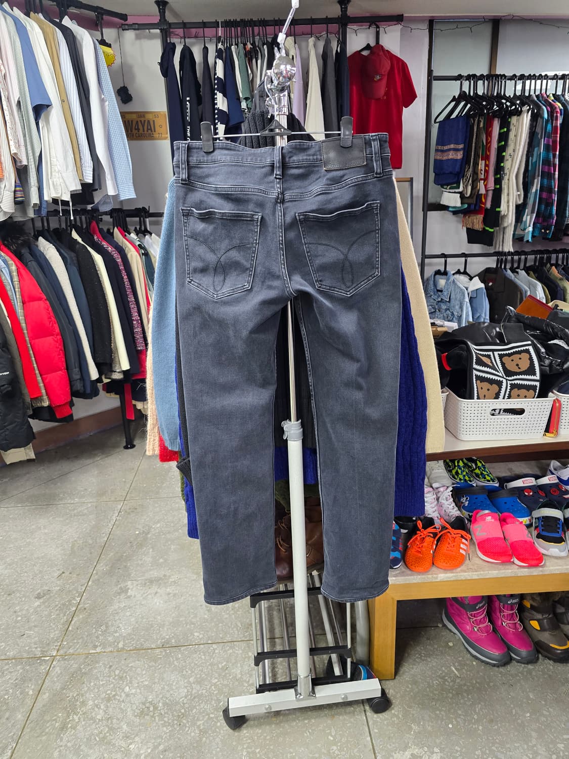 캘빈클라인 그레이 데님 팬츠 (1364) 상품이미지2