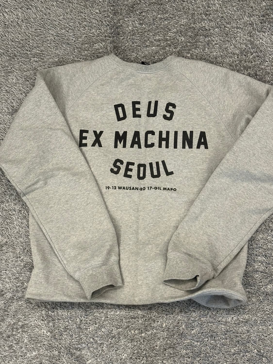 데우스 맨투맨 그레이 상품이미지2