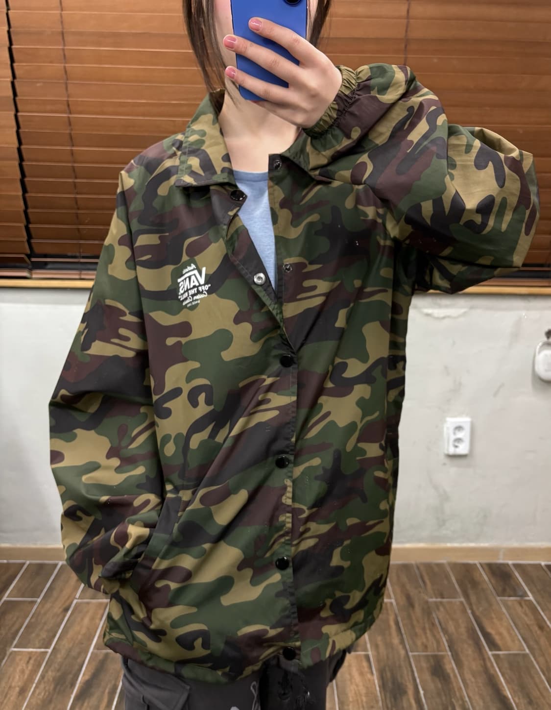 Vans 반스 토레이 카모 코치 자켓 상품이미지1