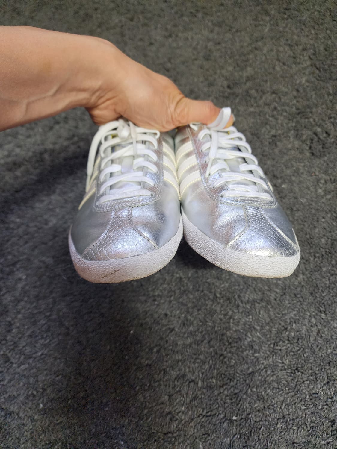 아디다스 가젤 실버   255사이즈 상품이미지6