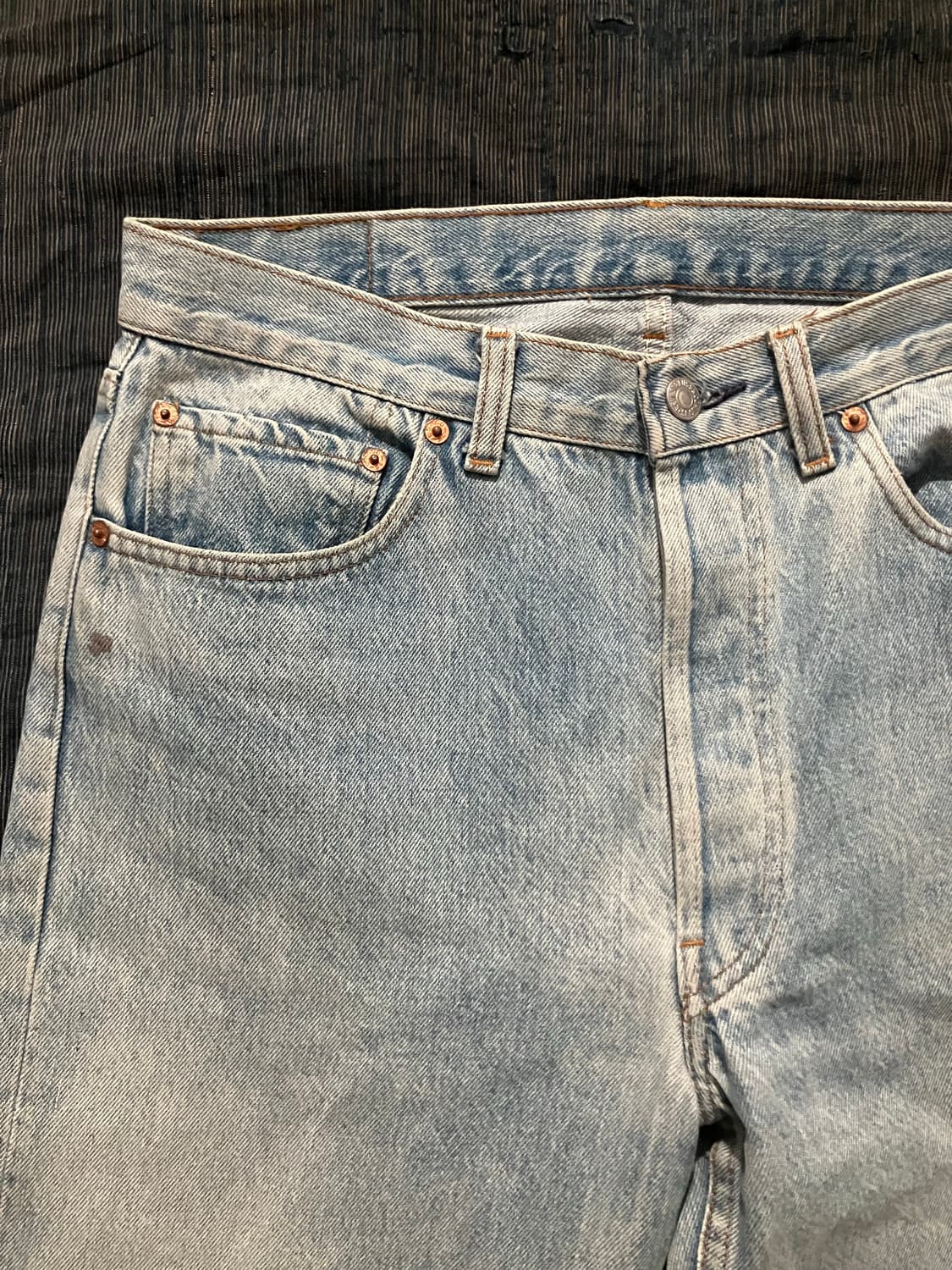 🇺🇸 80s USA 빈티지 리바이스 501XX 데님 팬츠 발렌시아 상품이미지3