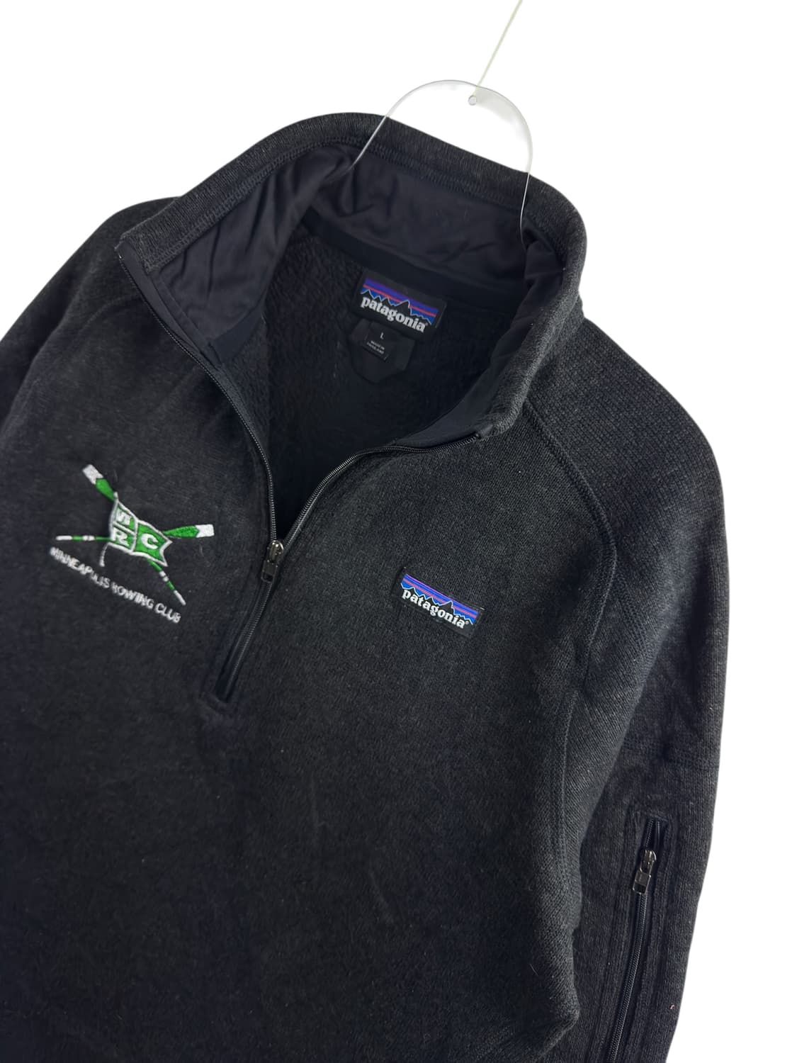파타고니아 베러 스웨터 블랙 하프집업1393 상품이미지3