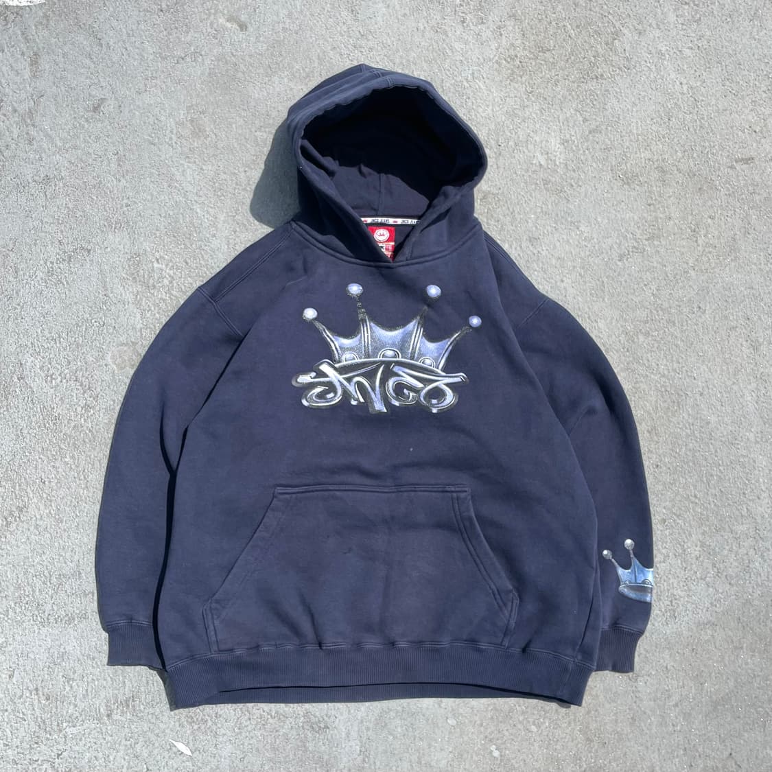 JNCO 진코 징코 00s Y2K 드래곤 그래픽 올드스쿨 힙합 후드티 상품이미지1