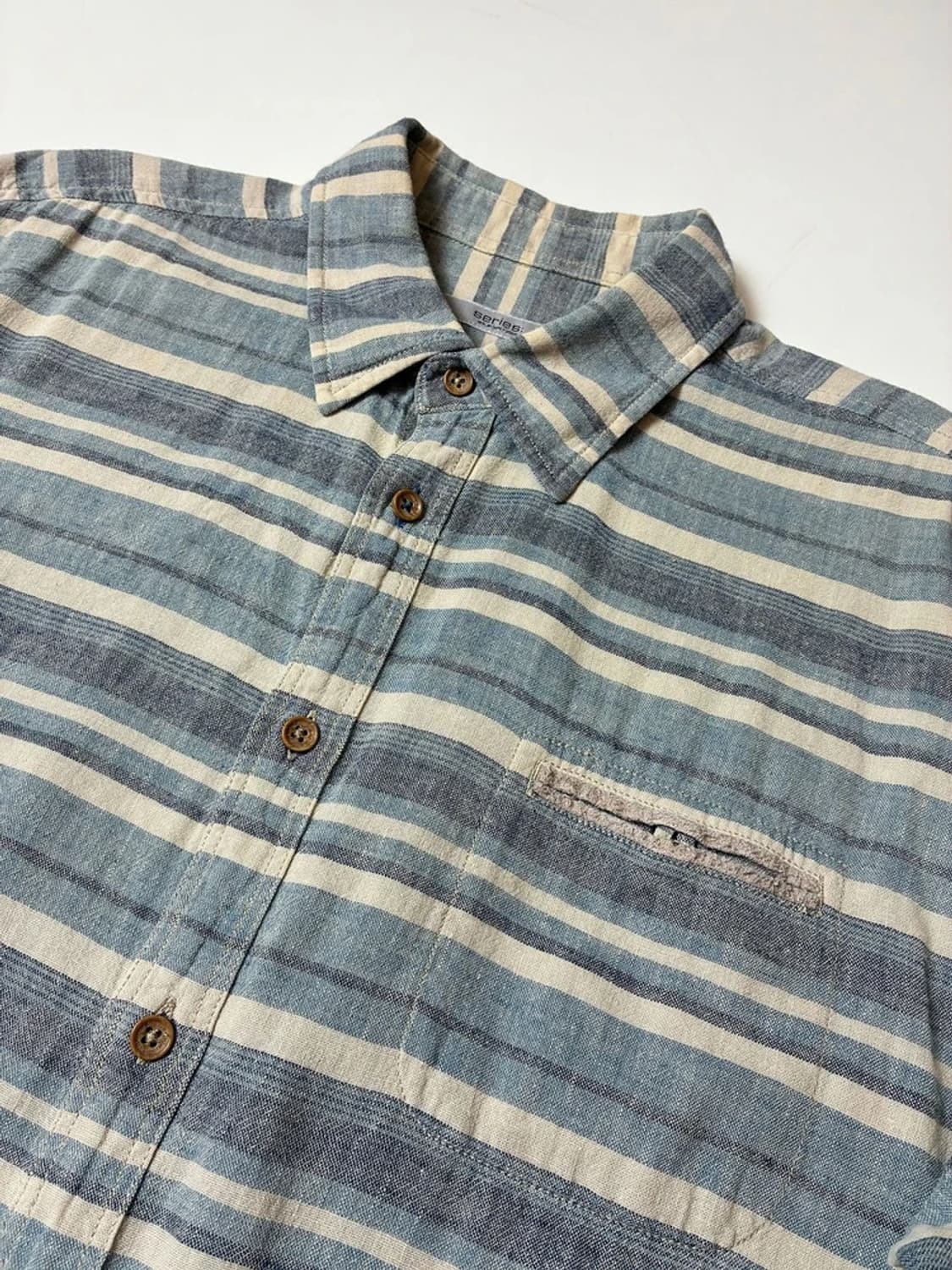 시리즈 에스닉 립포켓 린넨 셔츠 PN8840 상품이미지3