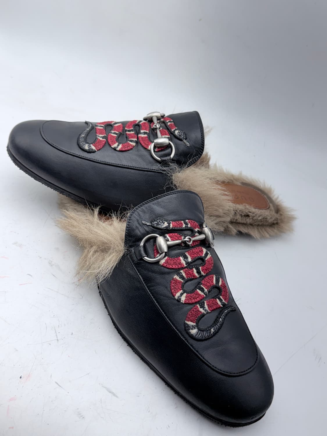 정픔)구찌 슬리퍼260/265 상품이미지4