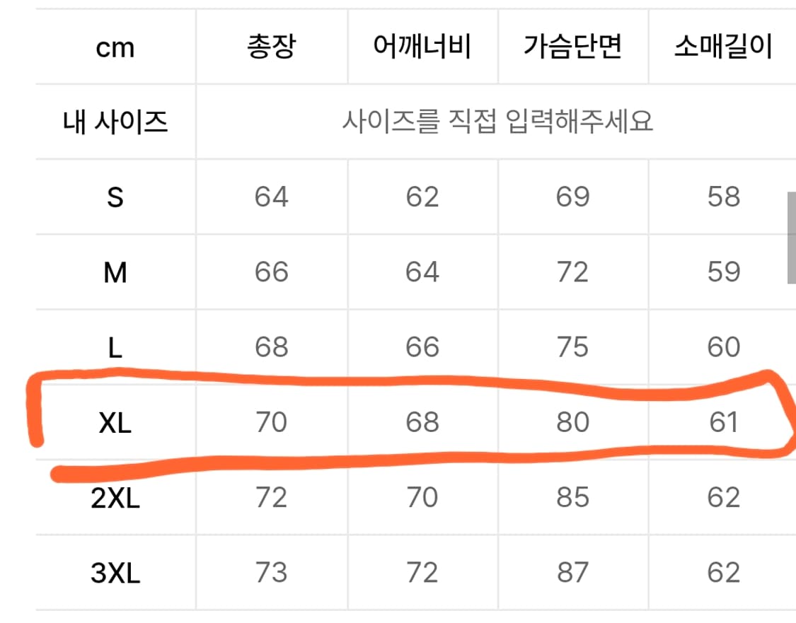 나이키 아노락패딩푸퍼 XL  상품이미지4