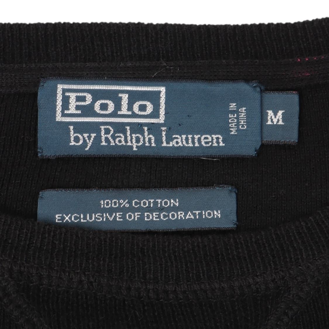 폴로 랄프로렌 블랙 니트 스웻셔츠 상품이미지8
