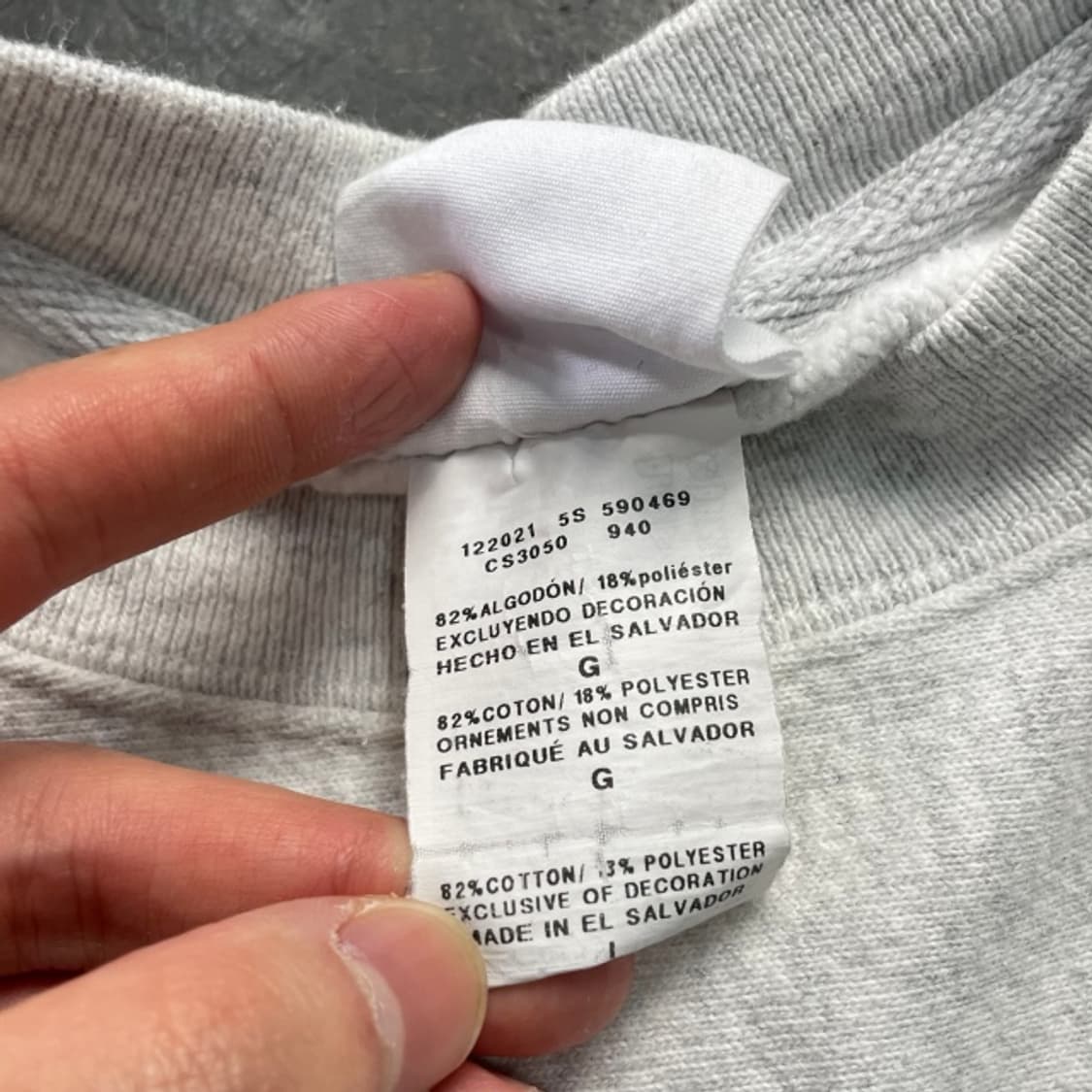 100 챔피언 90s 리버스위브 BABSON 컬리지 맨투맨 상품이미지4