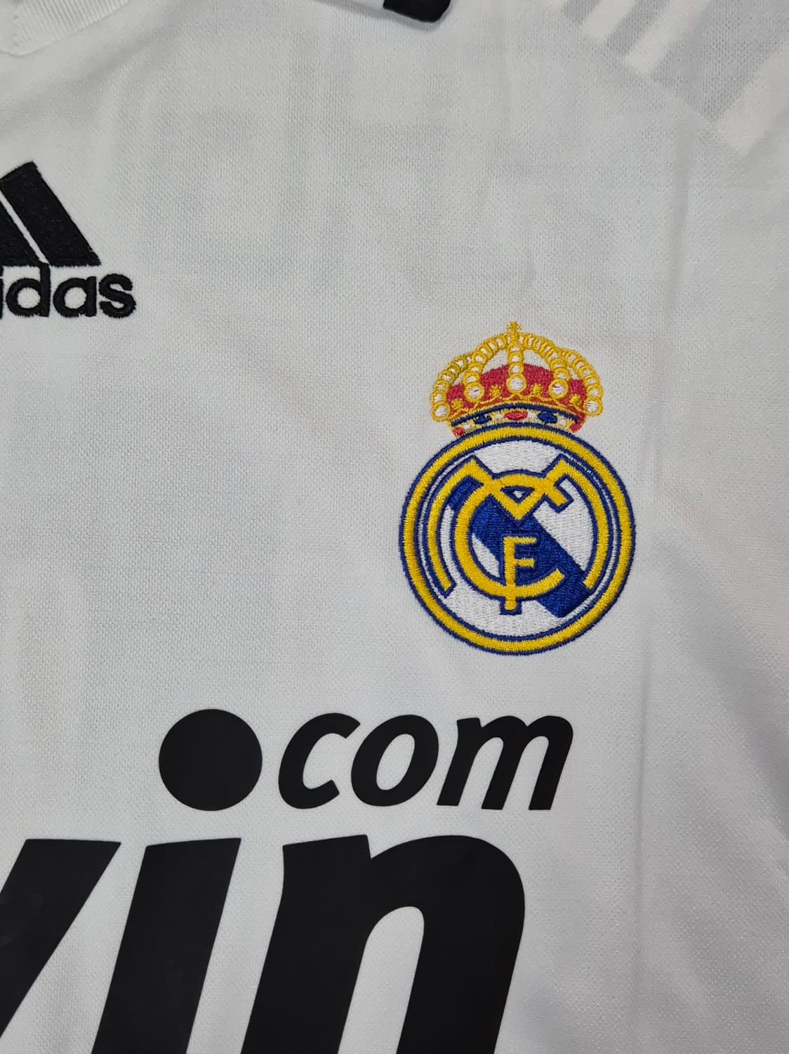 레트로)08-09 레알 세르히오 라모스 반팔 유니폼 L사이즈 상품이미지5