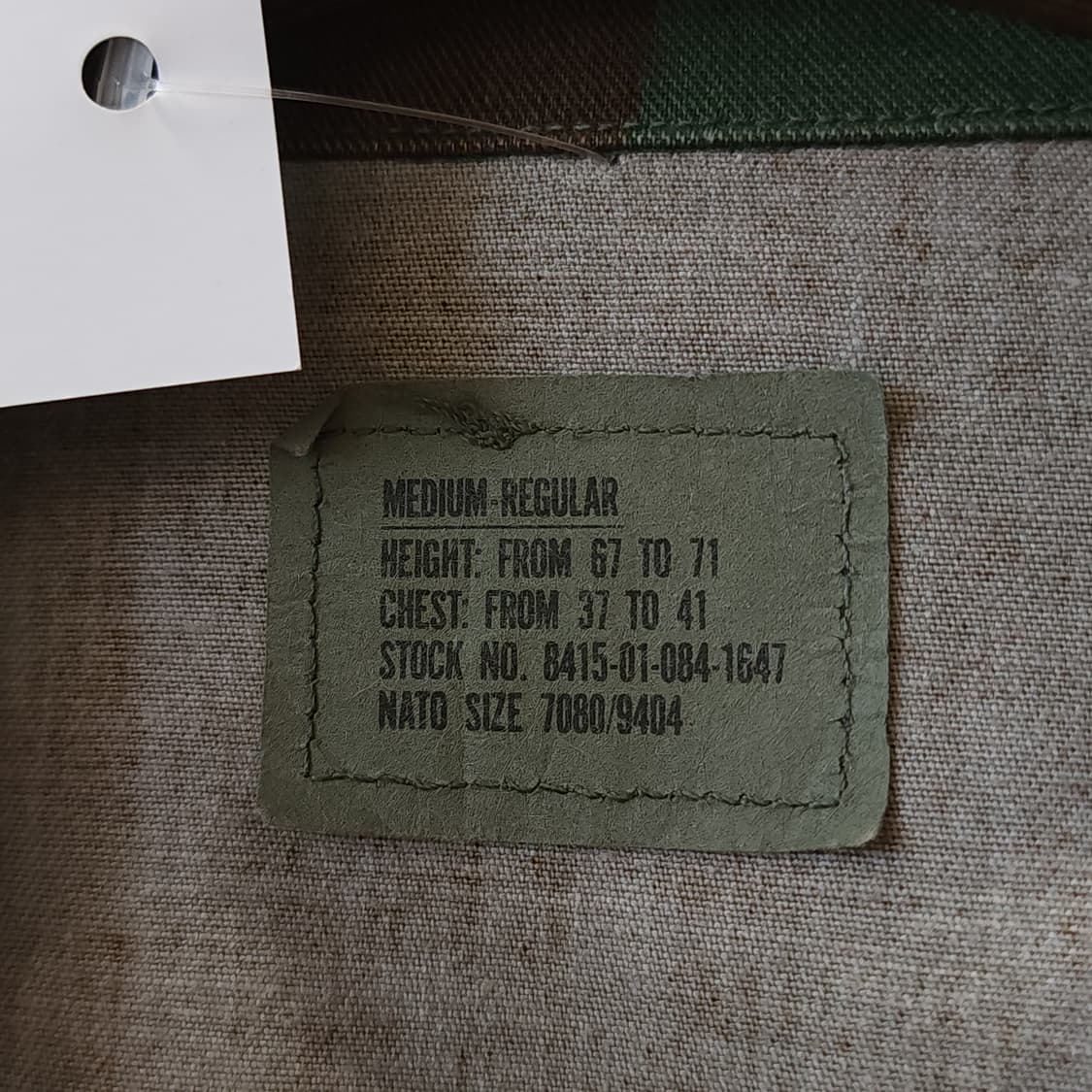 90s 미군 우드랜드 카모셔츠 BDU 미디움 레귤러 상품이미지5