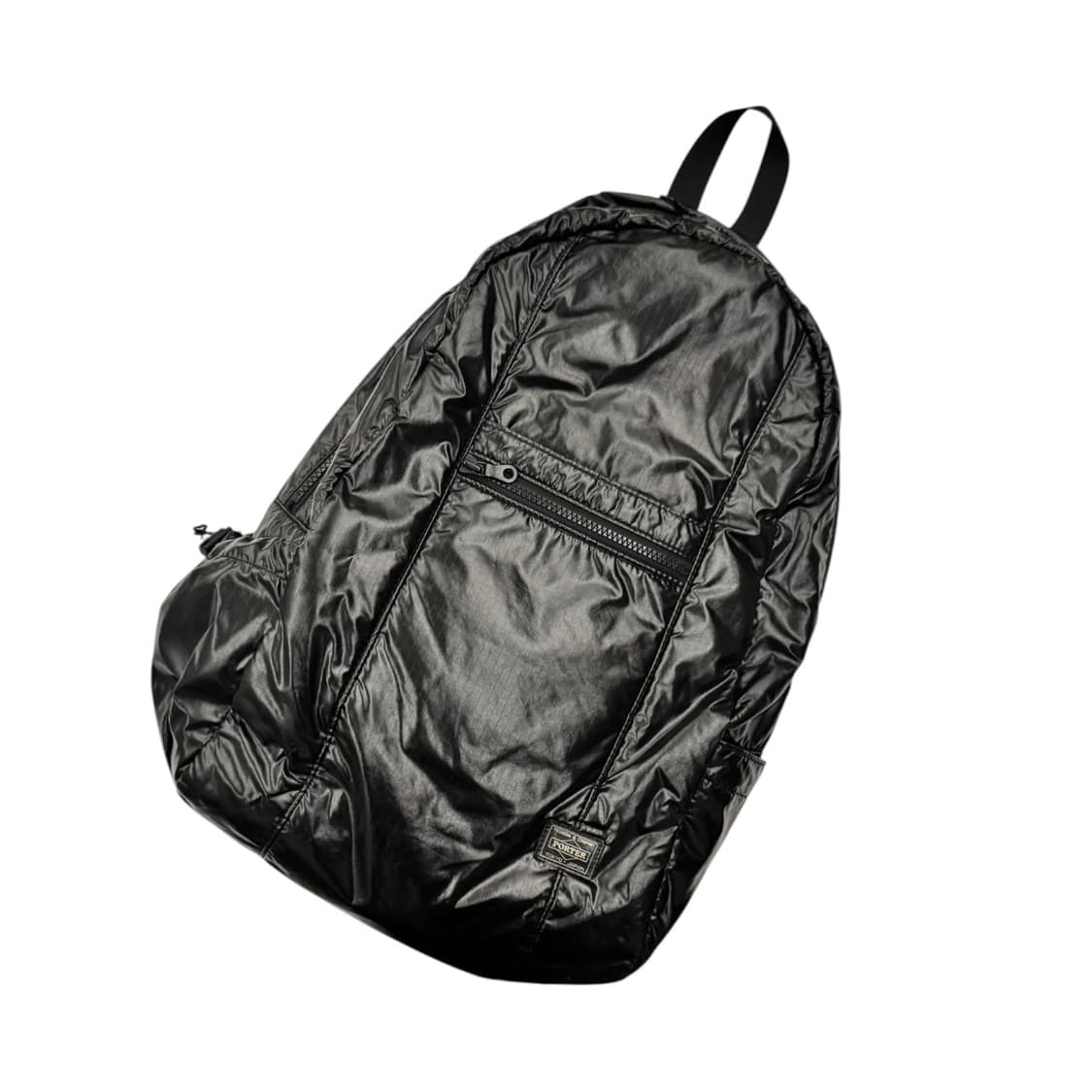 포터 실레 글로시 백팩 블랙 (L) 상품이미지1