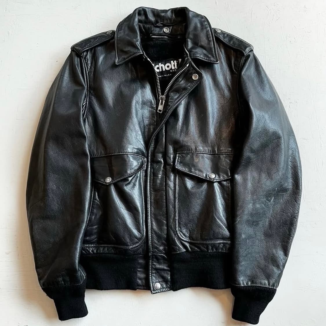 쇼트 플라이트 봄버 자켓 상품이미지1