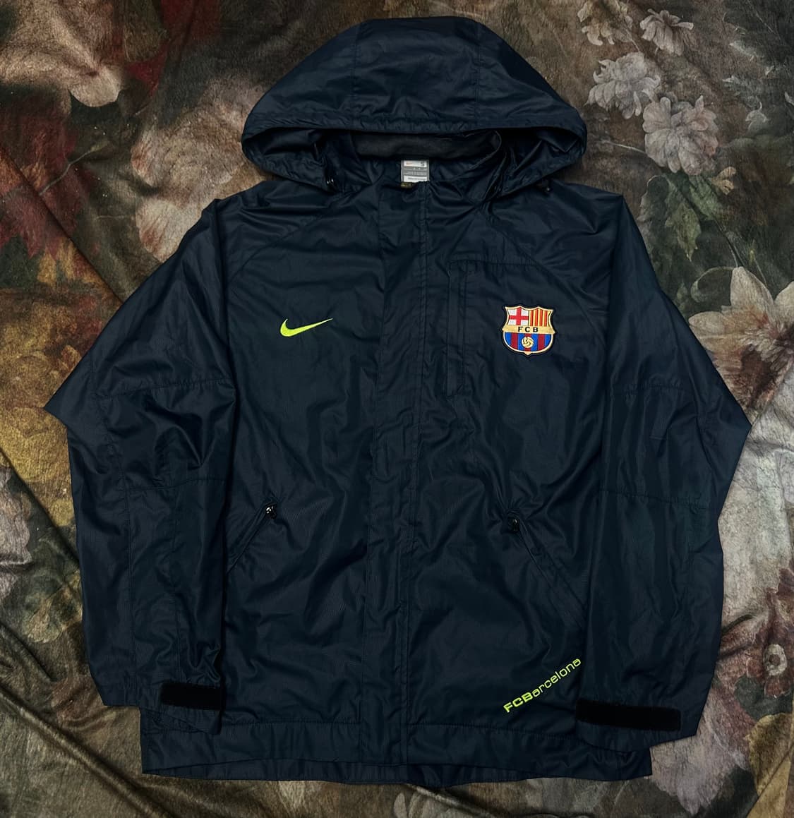 나이키 블록코어 FC바르셀로나 네이비바람막이 95 상품이미지1