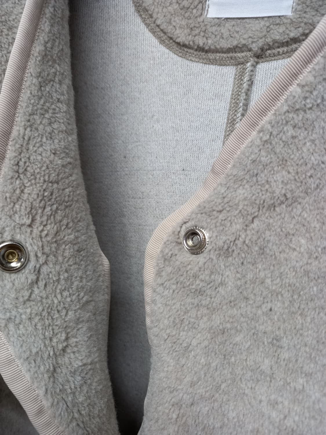 톰보이 춘추동 부클비숑 루즈박시핏 점퍼 F 44-77 상품이미지8