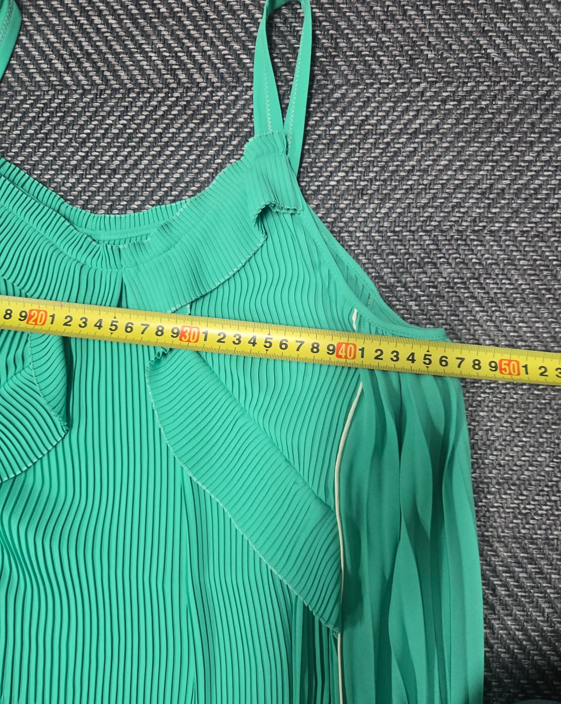 한섬 오즈세컨 플리츠 원피스 상품이미지8