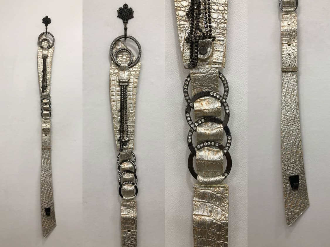 cubic chain detail belt (예약중) 상품이미지3