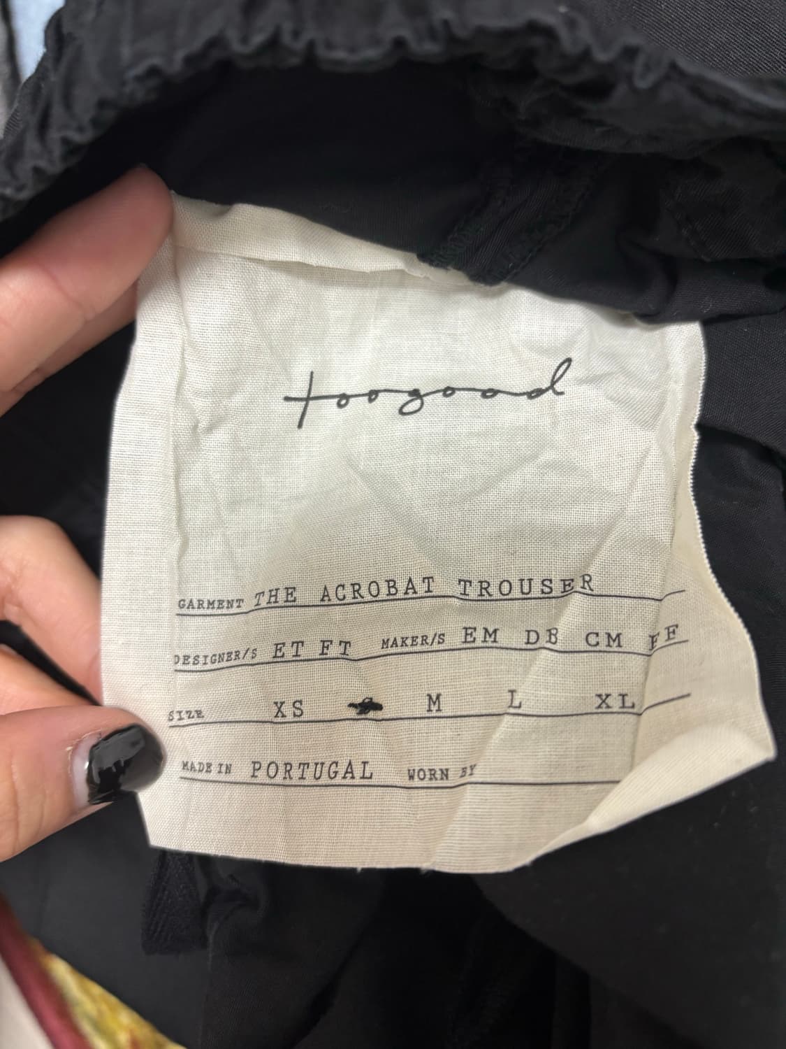 투굿 아크로벳 팬츠 상품이미지6