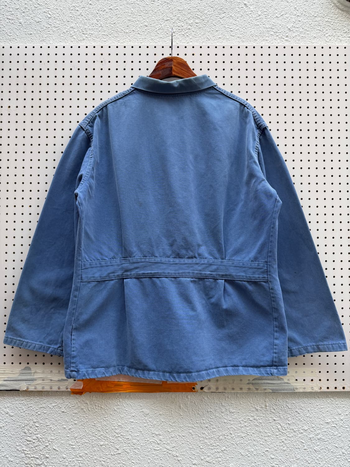 OLD VINTAGE BELTED LIGHT BLUE 프렌치워크자켓 상품이미지2