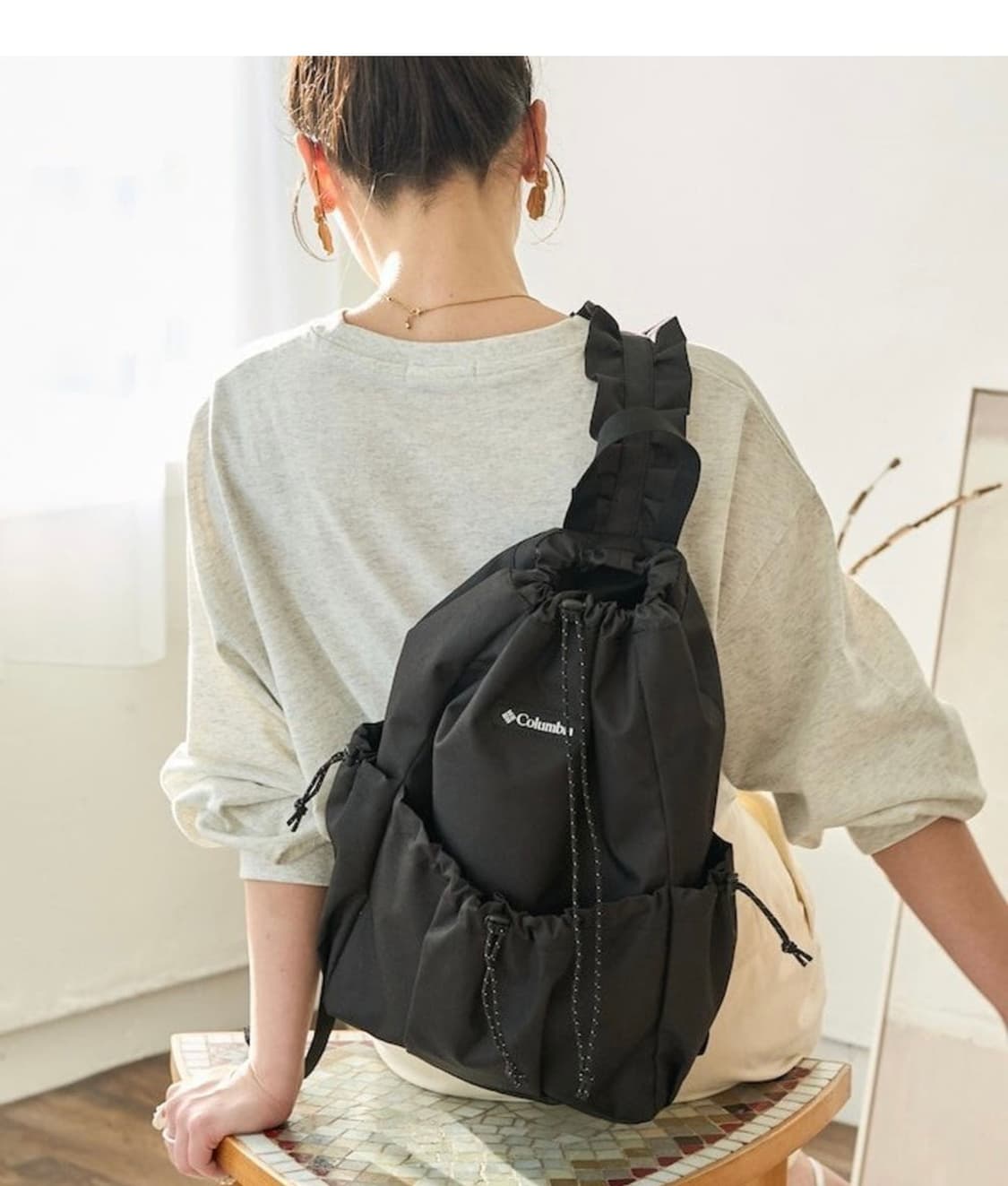 일본 컬럼비아X프릭스 콜라보 한정판 슬링백 상품이미지1