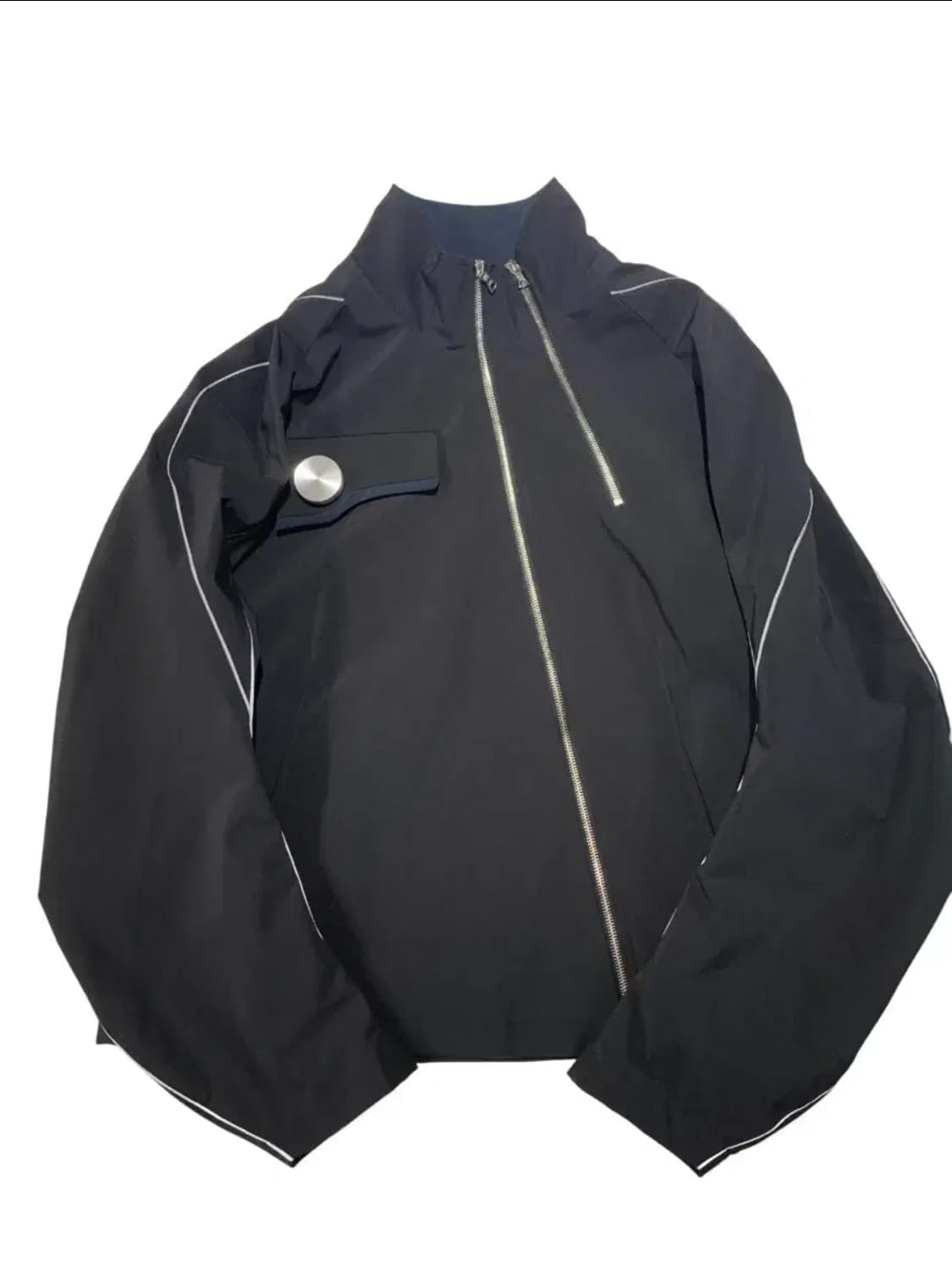 (M) 커마웨어 아티큐레이티드 슬리브 자켓 블랙 상품이미지1