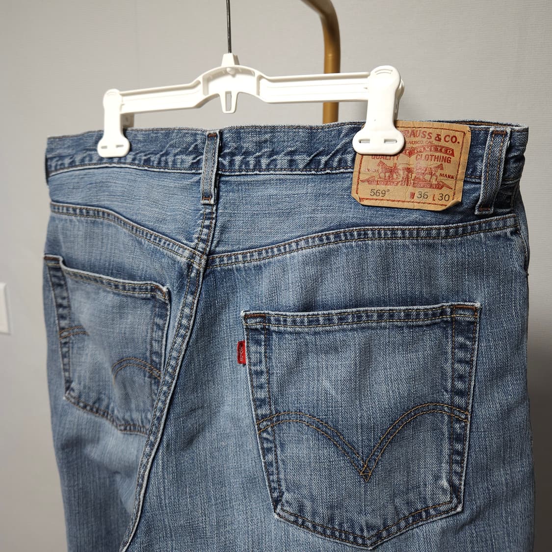 36×30 리바이스 빈티지 루즈 스트레이트핏 청바지 상품이미지2
