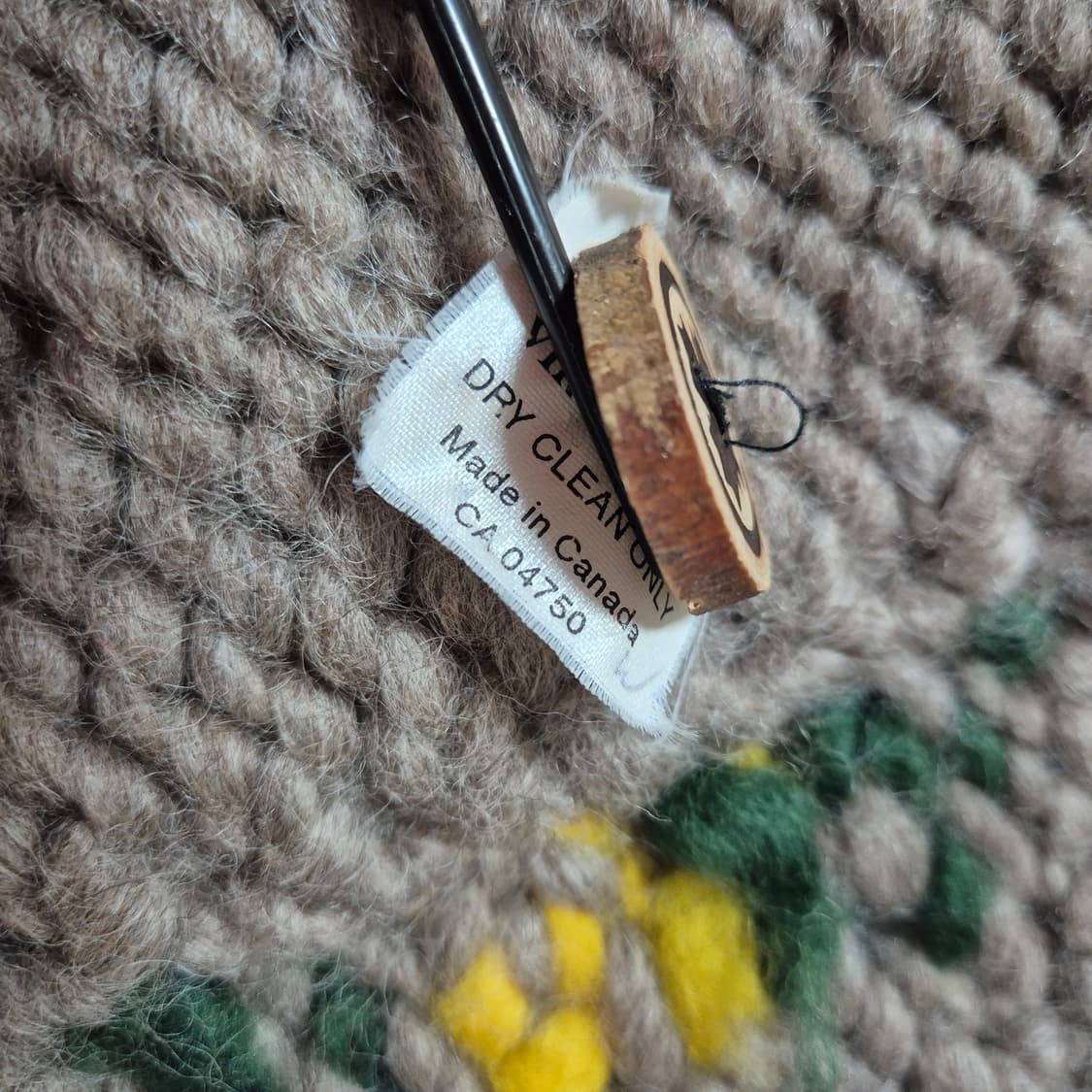 FAB 캐나다 컬러 코위찬 인디언 패턴 헤비울 M 상품이미지7