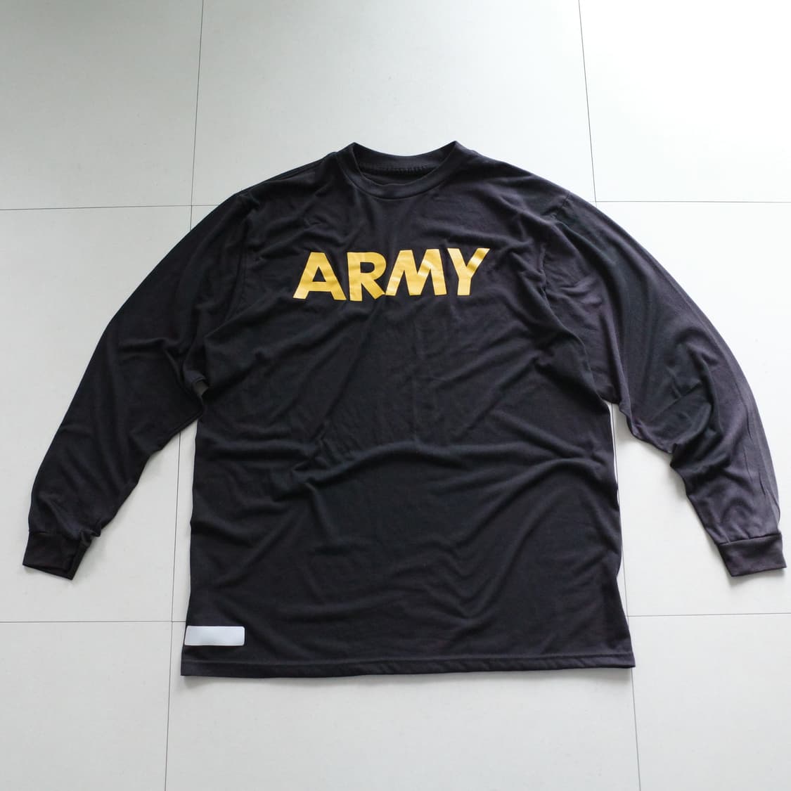 미군 ARMY IPFU 긴팔 트레이닝 티 XL 상품이미지1