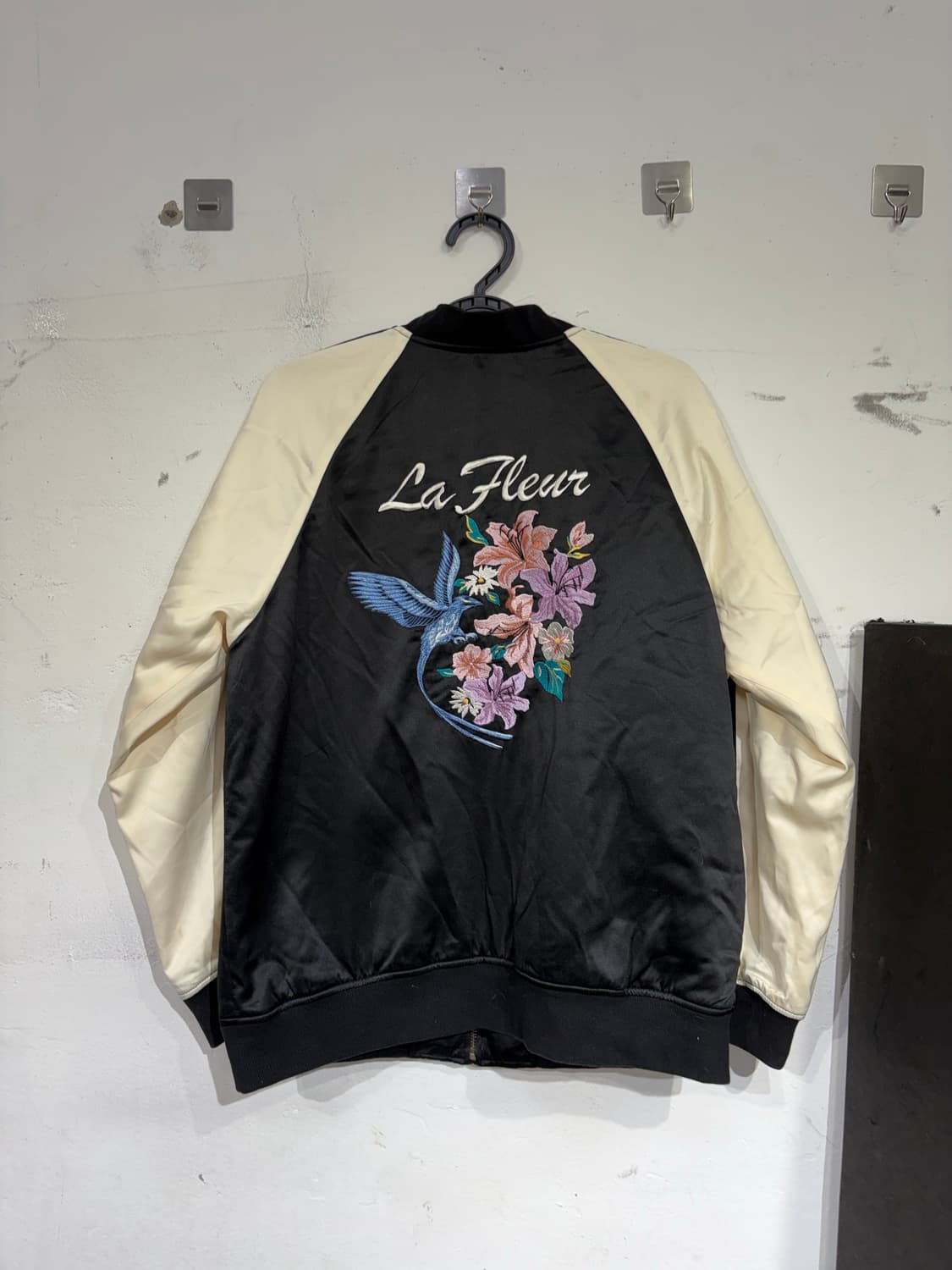 JPN 일본 빈티지 플라워 자수 스카잔 오리엔탈 스카쟌 상품이미지8