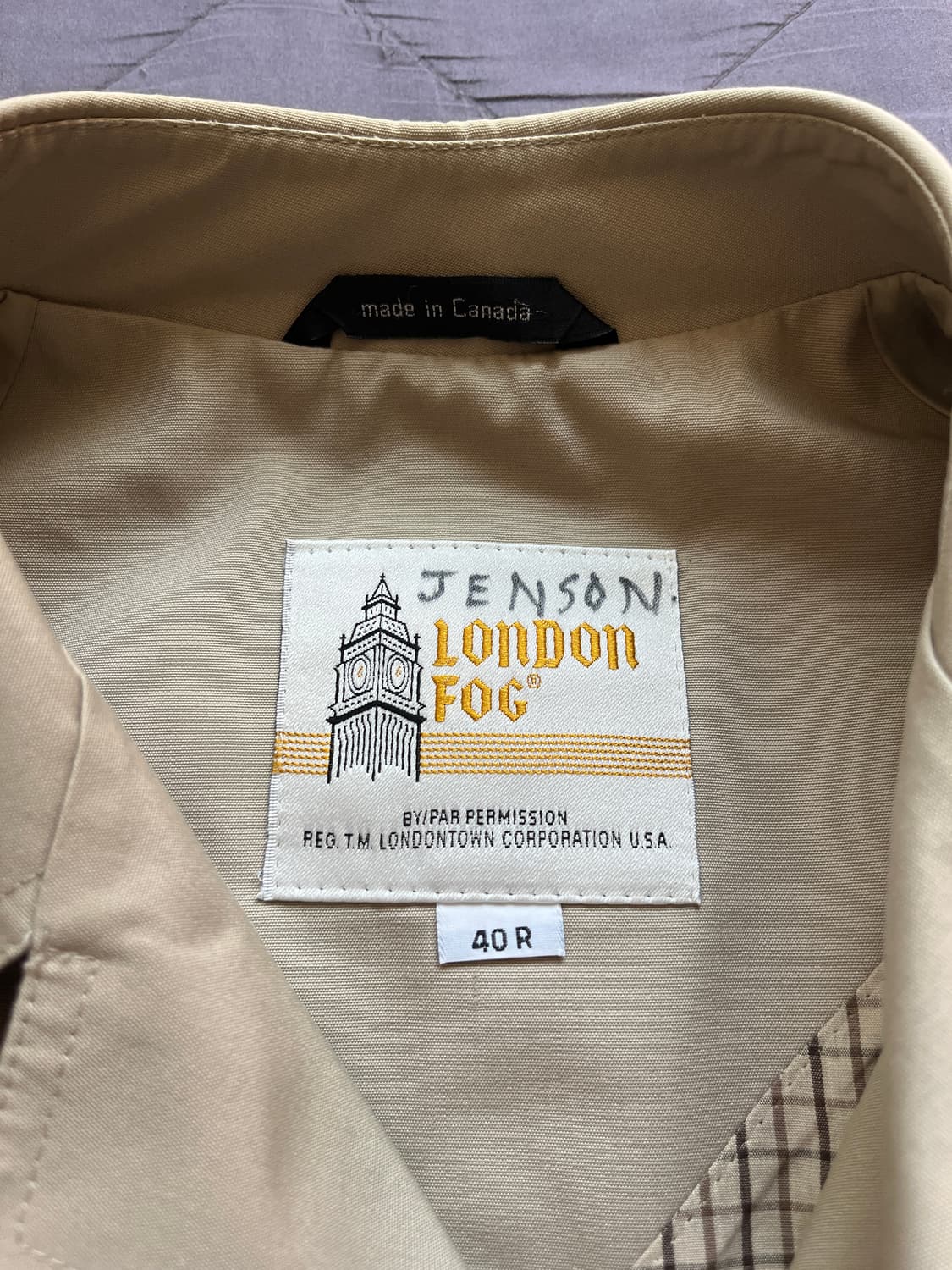 런던포그 트렌치 코트 발마칸 맥 코트 상품이미지5