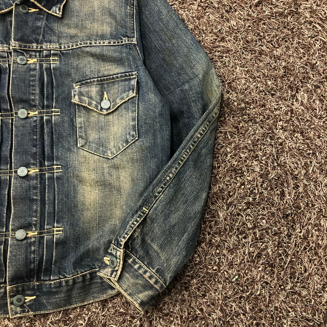 리바이스 2세대 워싱 데님 트러커 자켓 상품이미지3