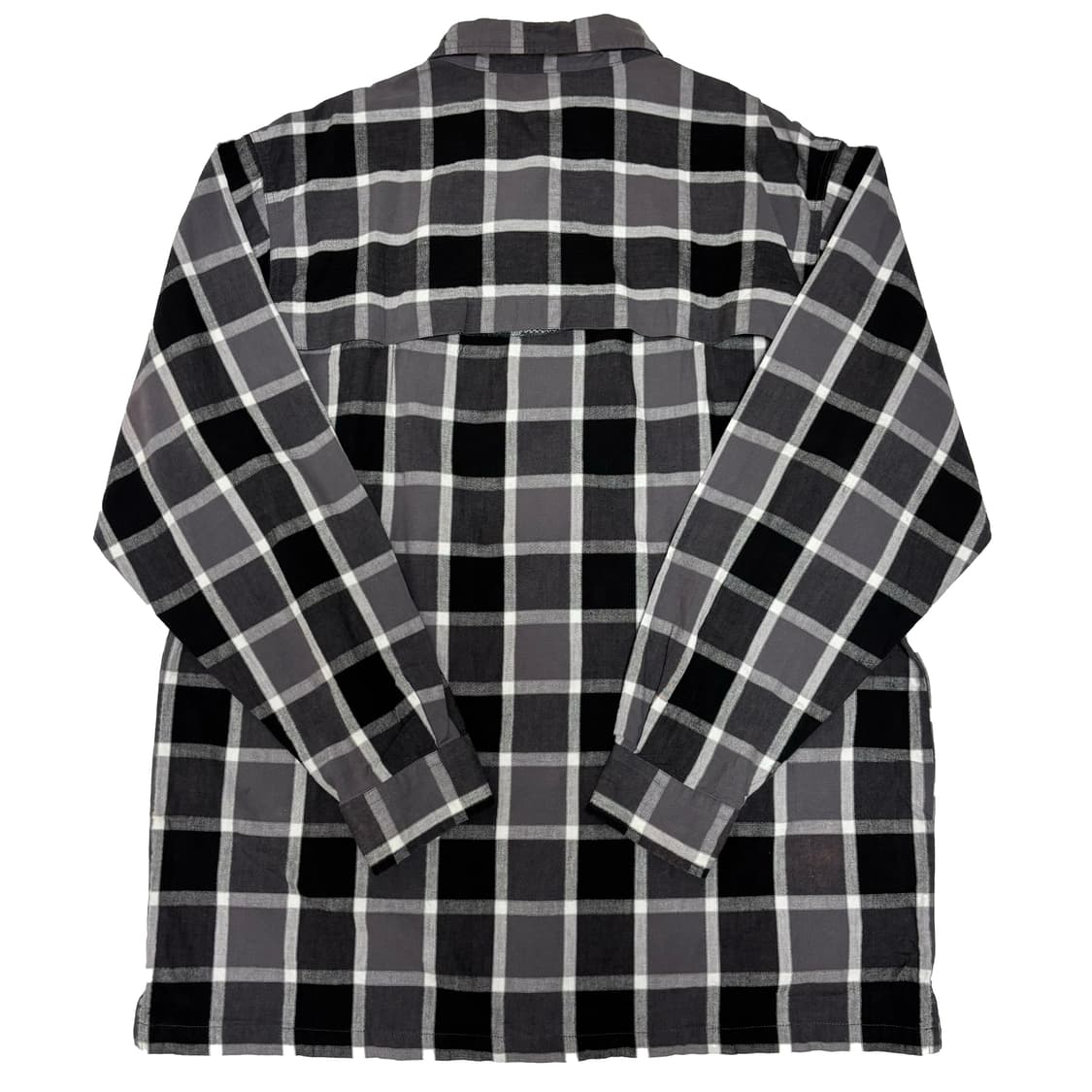 에코 펑션 멀티 체크 유틸리티 빅 실루엣 셔츠 상품이미지6