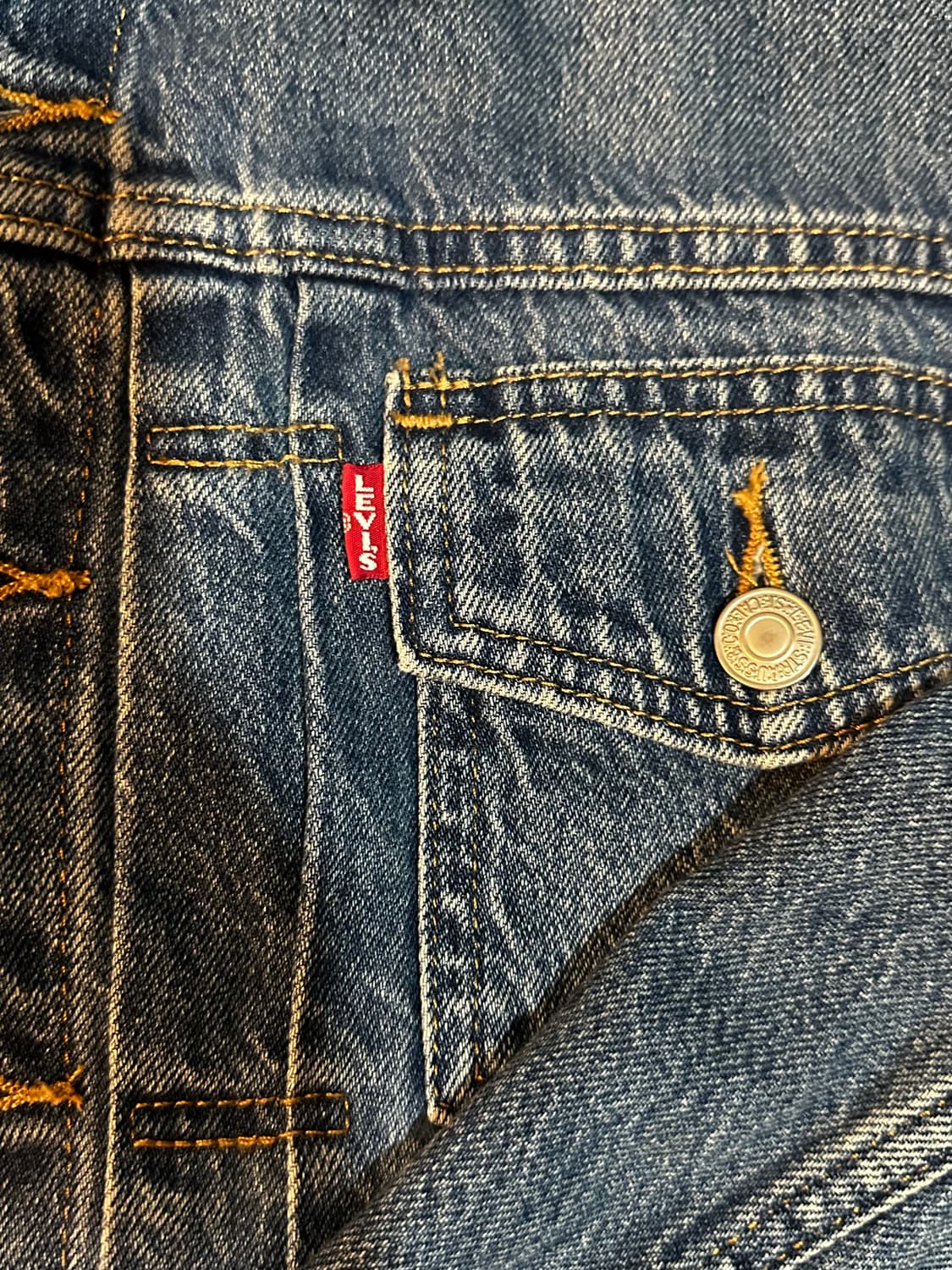 리바이스 프리미엄 데님 청자켓 상품이미지3