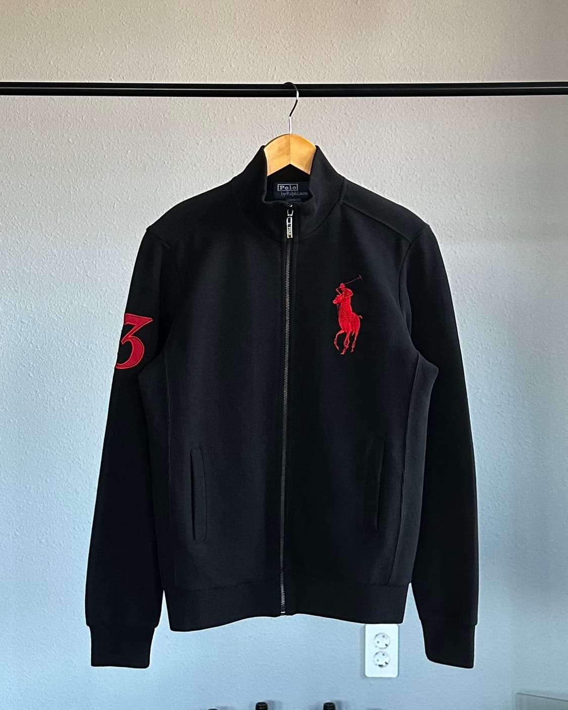 [M]폴로 랄프로렌 빅포니 코튼 니트 집업 상품이미지1