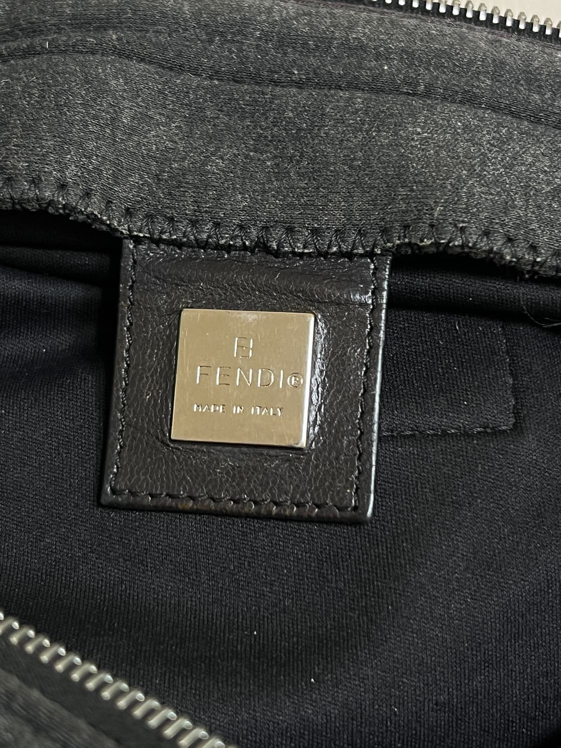 Fendi Gray Wool Mamma Baguette Shoulder 상품이미지7