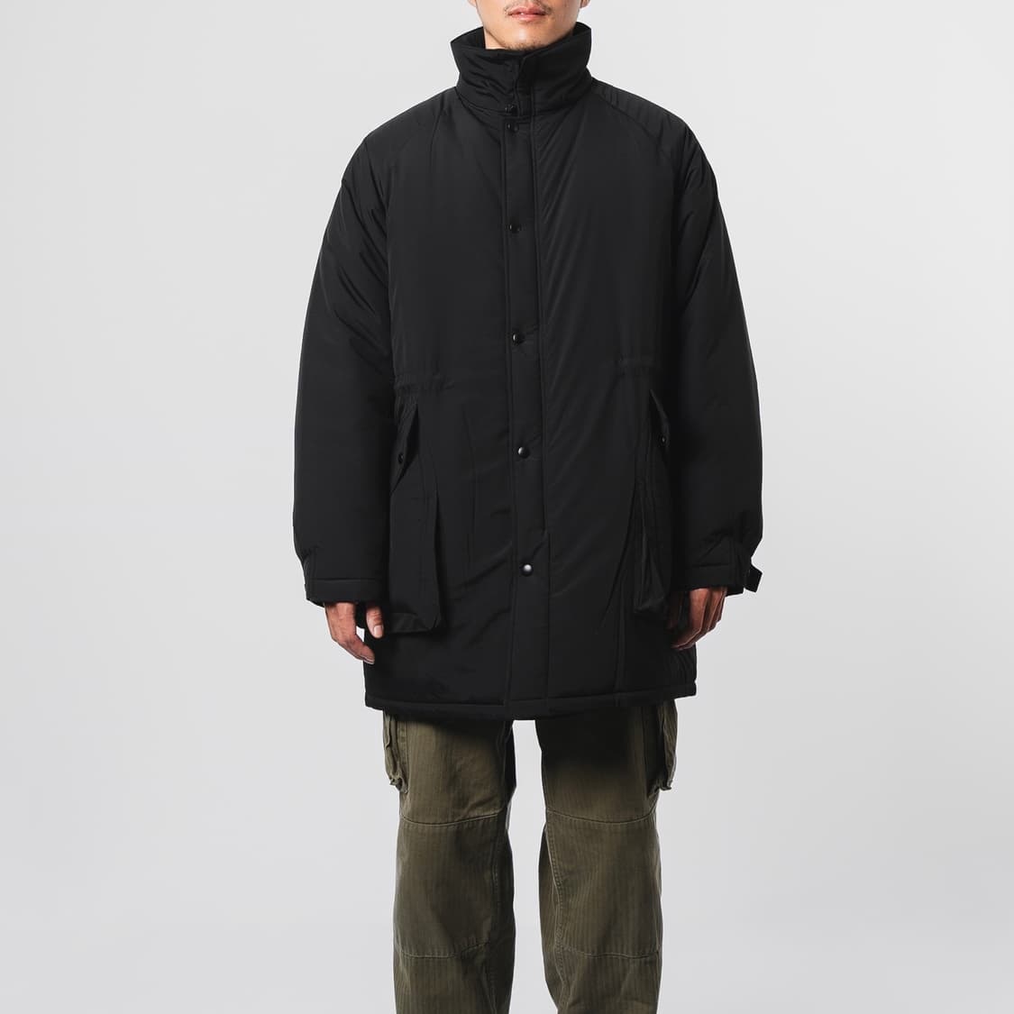 스테디에브리웨어 SEW 라이트 패디드 파카 블랙 상품이미지6