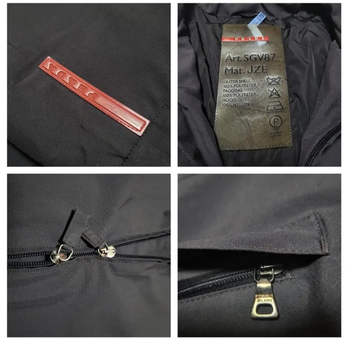(IT 52) 프라다스포츠 고어텍스 자켓 prada 프라다패딩 상품이미지9